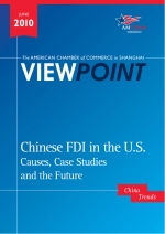 Amcham Viewpoint - Chinese FDI into the US