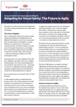 Adapting for Uncertainty - a research brief from Kapronasia and Equinix