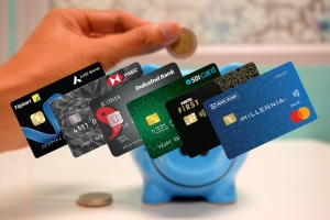 Are credit cards ascendant in India?